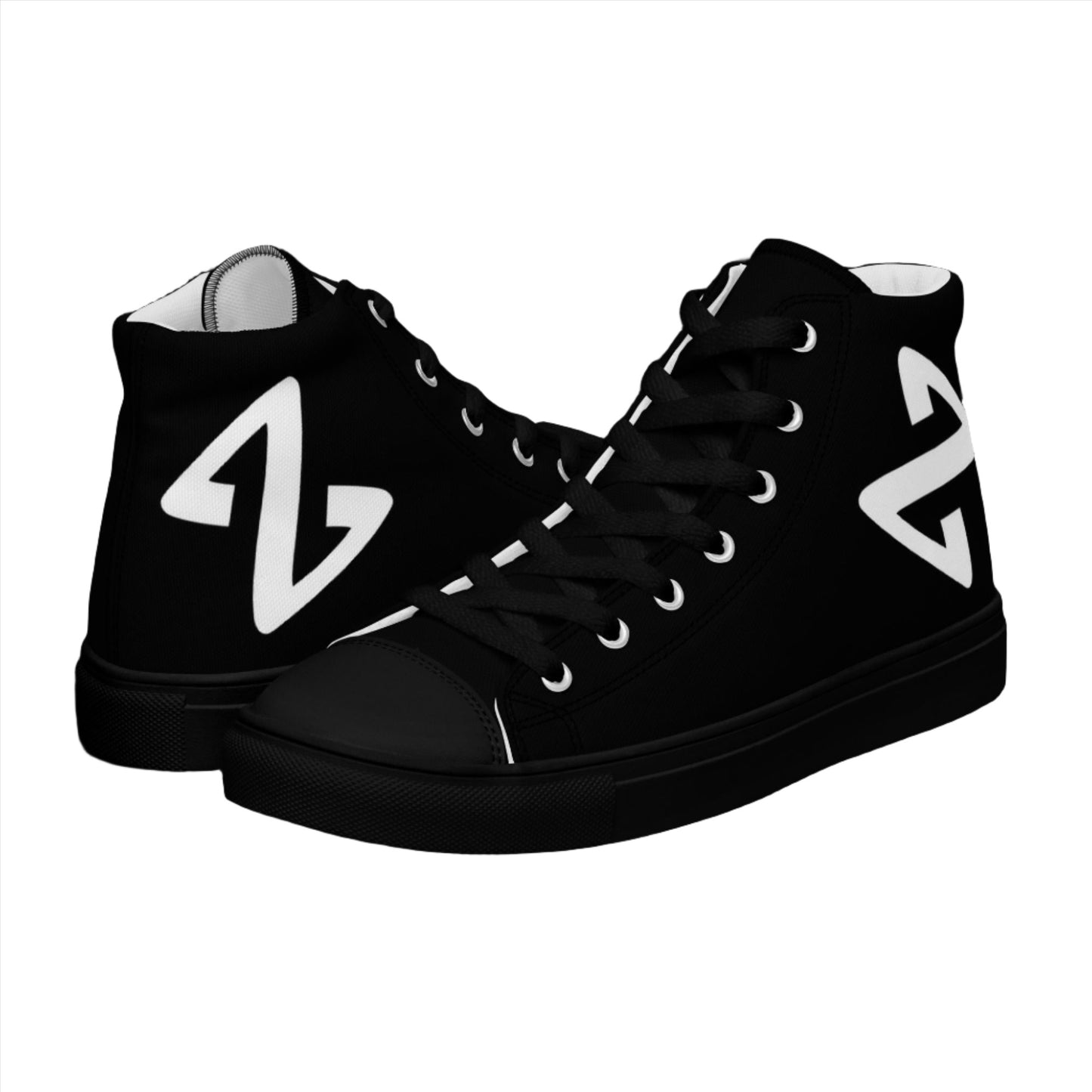 Men’s high top canvas shoes