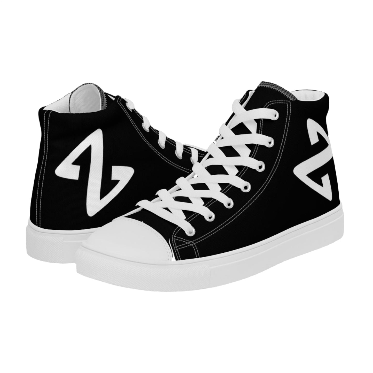 Men’s high top canvas shoes